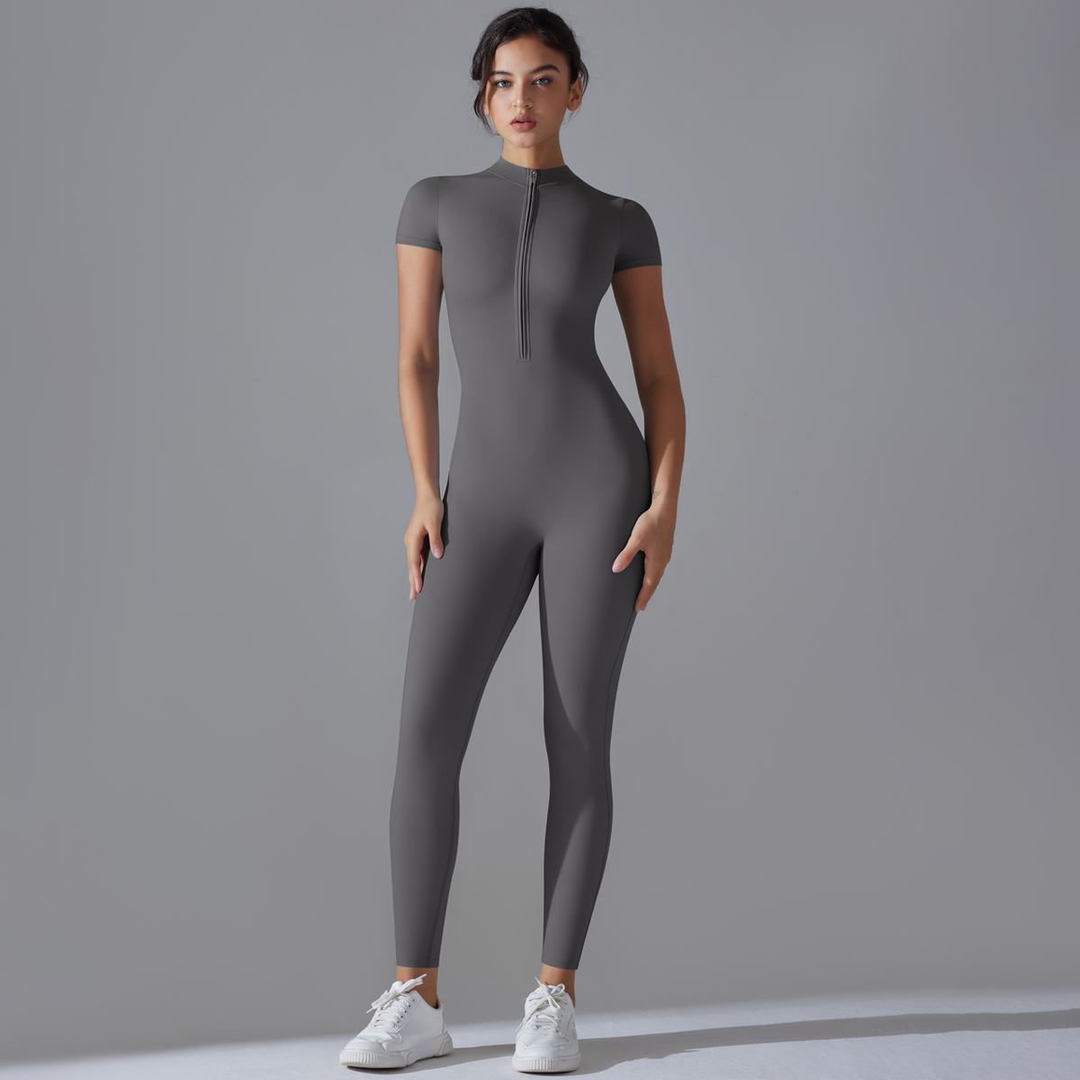 Pilates Yoga Wear - 요가 세트 여성 점프 슈트 원피스