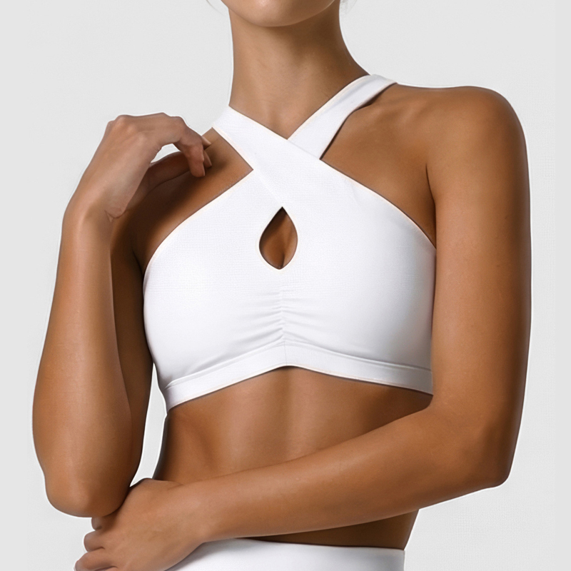Pilates Yoga Wear - 여성 소프트 스포츠 속옷 솔리드 컬러