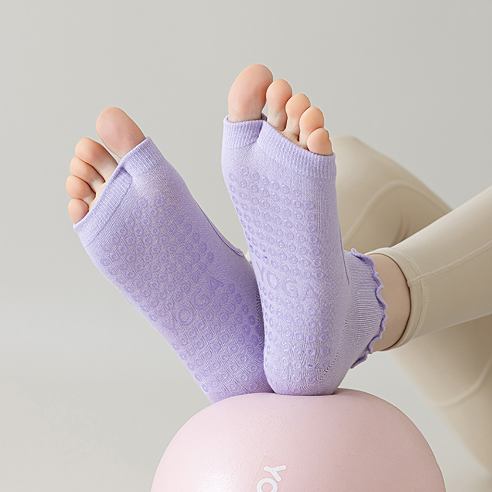 전문 여성 요가 양말 레이스워크 실리콘 미끄럼 방지 발 - Pilates Yoga Hose 리뷰 및 가격