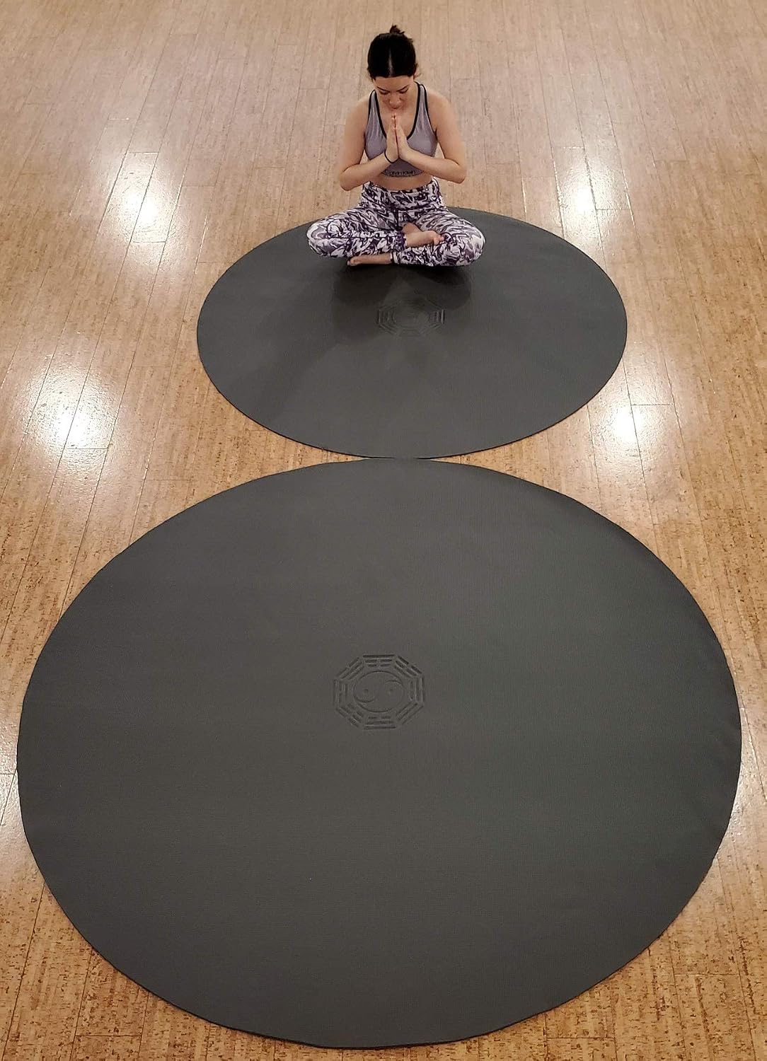 72인치(6피트) 대형 원형 요가 매트 명상 필라테스  - Pilates Yoga And Tai Chi 리뷰 및 가격