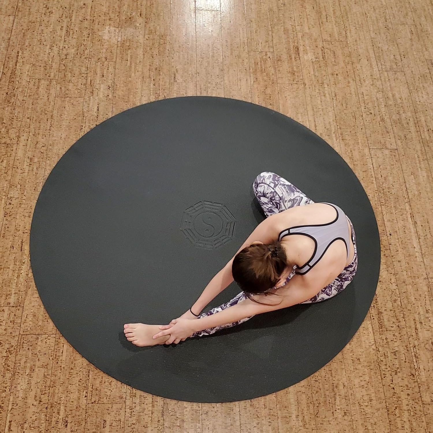 대형 원형 TPE 요가 매트, 보라색, 명상, 필라테스 - Pilates Yoga And Tai Chi 리뷰 및 가격
