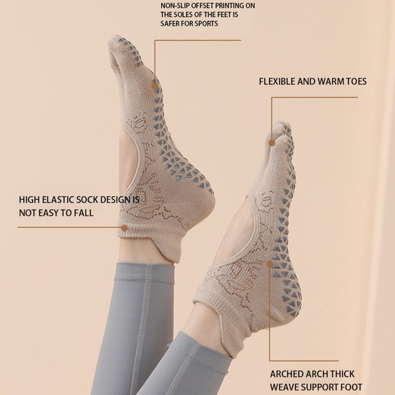 여성용 요가 발가락 양말, 고품질 미끄럼 방지, 다섯  - Pilates Yoga Grip Socks 리뷰 및 가격