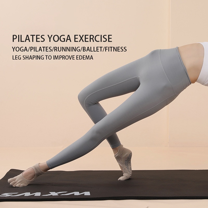 여성용 요가 발가락 양말, 고품질 미끄럼 방지, 다섯  - Pilates Yoga Grip Socks 리뷰 및 가격