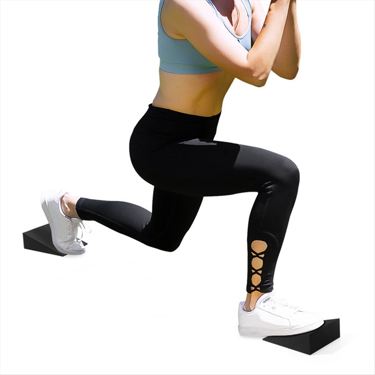 ABXY 2Pcs 요가 웨지 블록 EVA 요가 웨지 스 - Pilates Yoga Block 리뷰 및 가격
