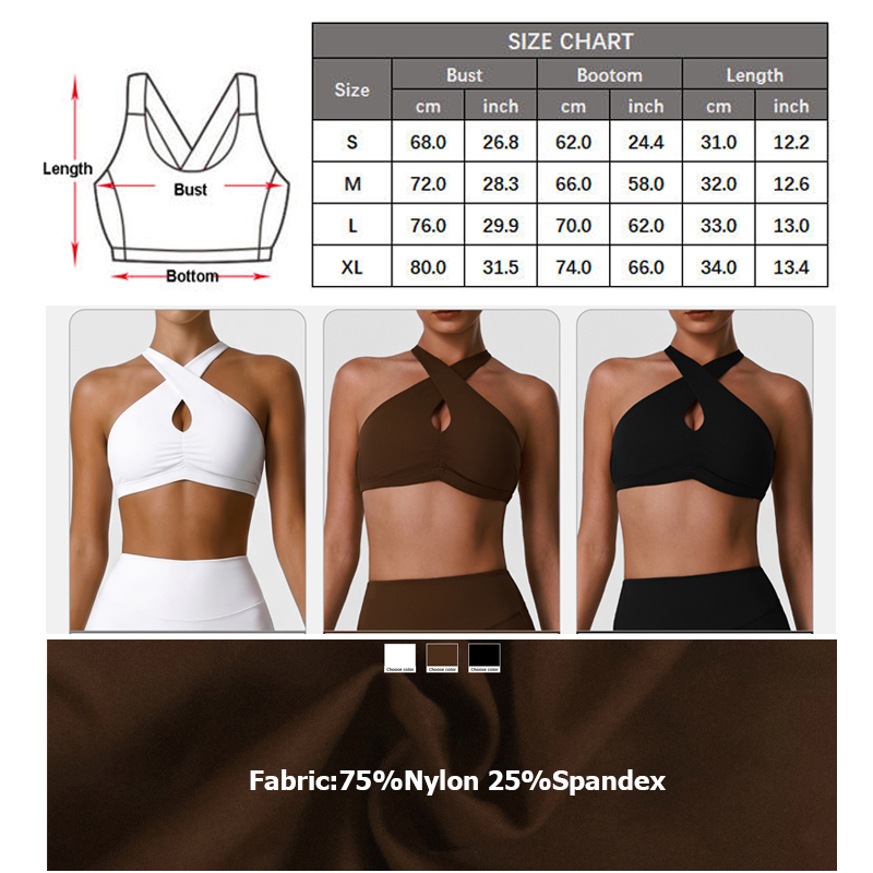 여성 소프트 스포츠 속옷 솔리드 컬러 하이 임팩트 짐  - Pilates Yoga Wear 리뷰 및 가격