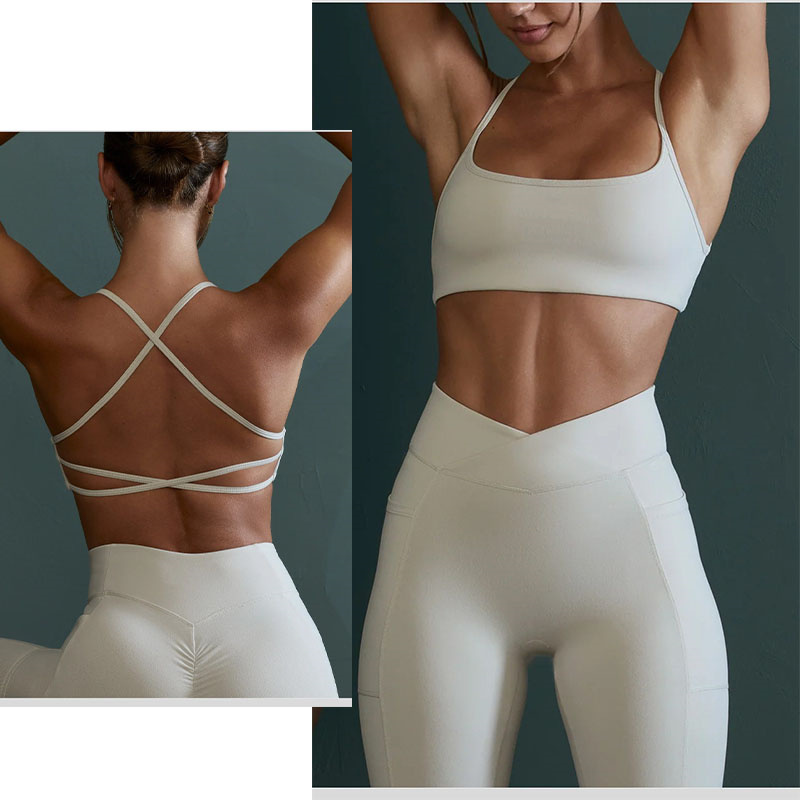 Aiithuug Crisscross Back 요가 브래 - Pilates Yoga Workout 리뷰 및 가격