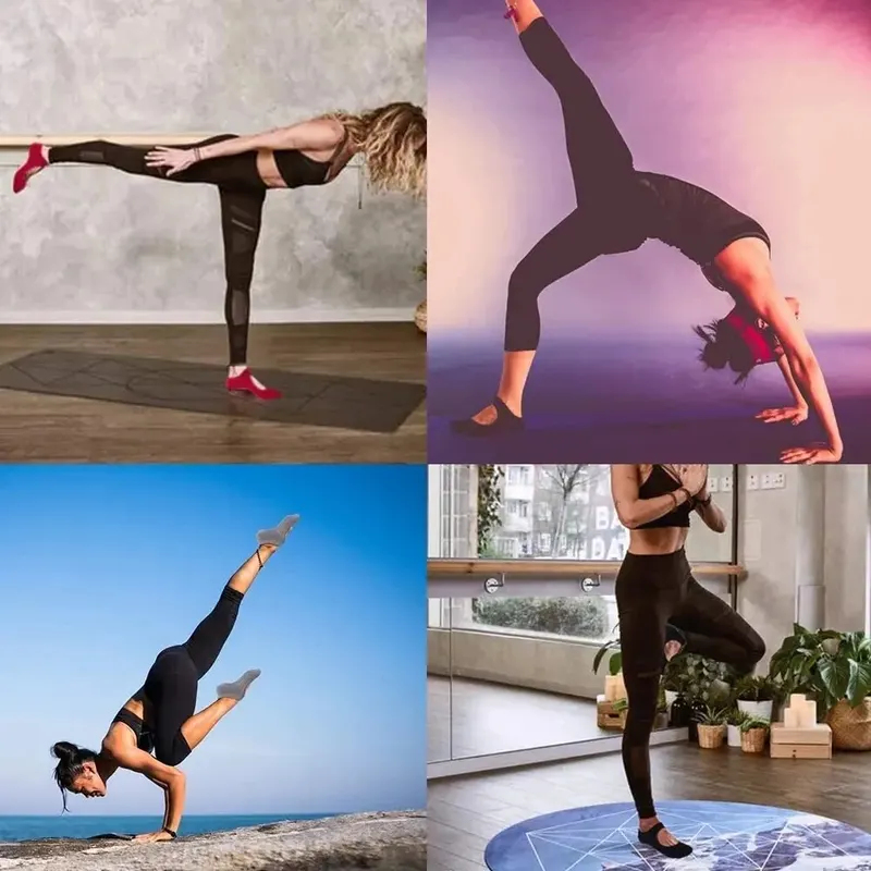 백리스 논슬립 피트니스 요가 양말 코튼 여성 스포츠 필 - Pilates Yoga Workout 리뷰 및 가격