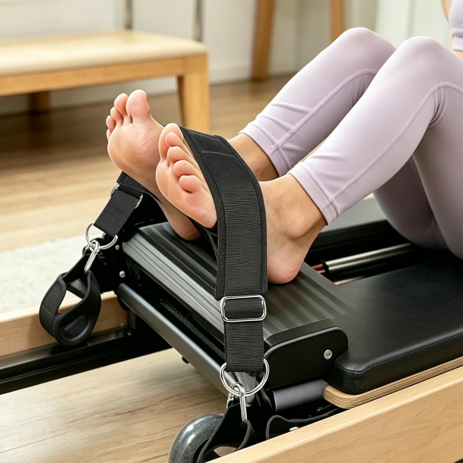 리포머 풋스트랩 더블 루프 두꺼운 논슬립 조절 가능한  - Pilates Is Yoga 리뷰 및 가격